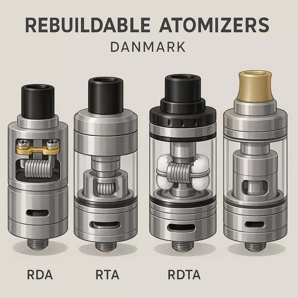 Rebuildable atomizers Danmark